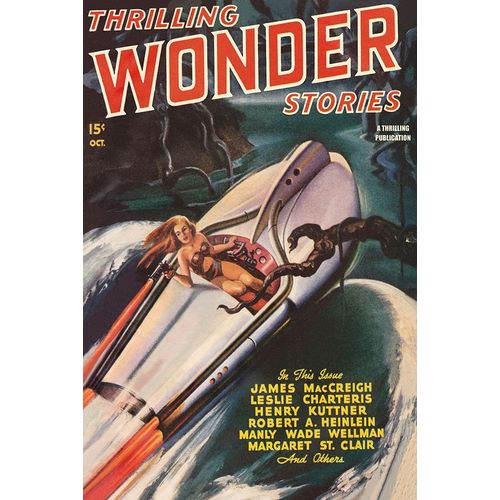 Thrilling Wonder Stories: Sheena and the X Machine