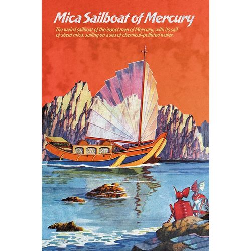 Mica Sailboat of Mercury