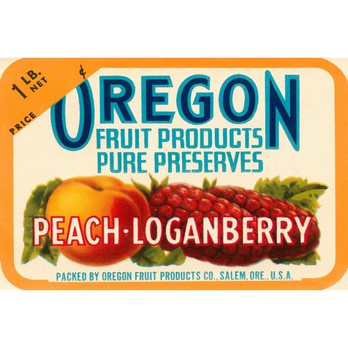 Peach - Loganberry Preserves Cropped