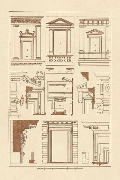 Windows of Palazzo Non Finito, Palace and House at Rome