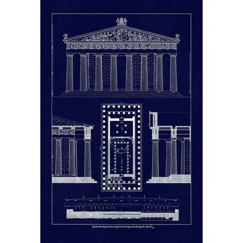The Parthenon at Athens (Blueprint)