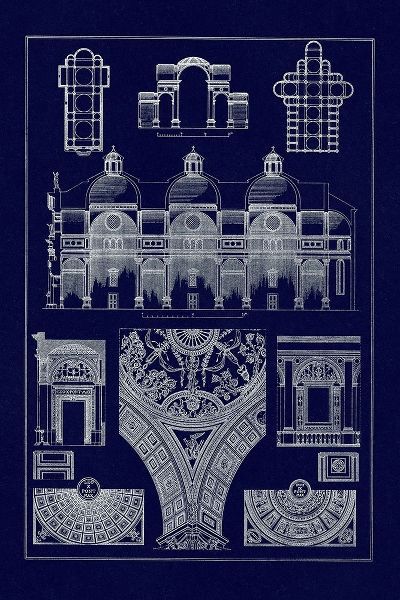 Cupola Vaulting of the Renaissance (Blueprint)