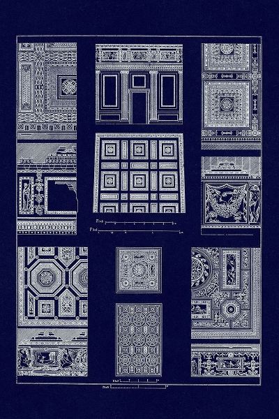 Ceilings with Bays (Blueprint)