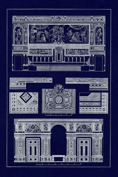 Decoration of Large Halls (Blueprint)