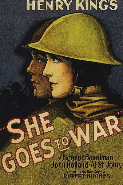 Vintage Film Posters: She Goes to War