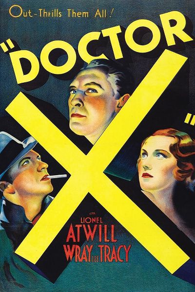 Vintage Film Posters: Doctor X