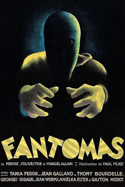 Vintage Film Posters: Phantoms &quot;Fantomas&quot;