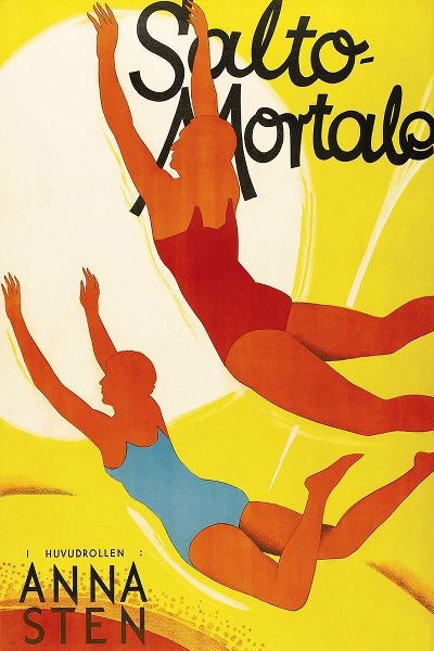 Vintage Film Posters: Trapeze &quot;Salto Mortale&quot;