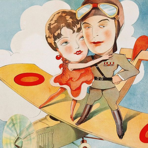 Vintage Film Posters: Cock of the Air - Detail