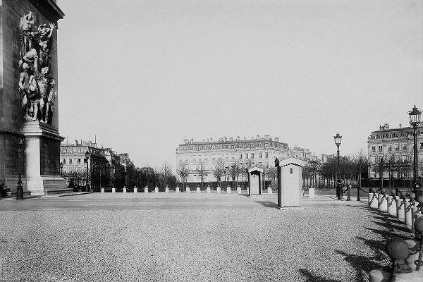Paris, about 1877 - Place de lEtoile