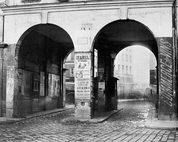 Paris, about 1865 - The Double Doorway, rue de la Ferronnerie
