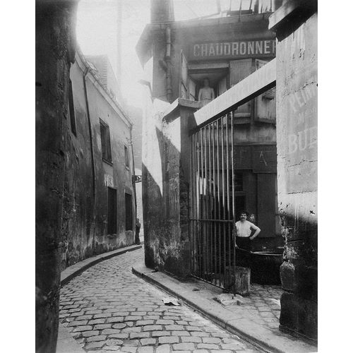 Paris, 1911 - Metalworkers Shop, passage de la Reunion