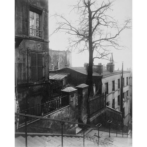 Paris, 1921 - Staircase, Montmartre