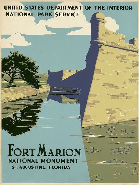 Fort Marion National Monument, St. Augustine, Florida, ca. 1938
