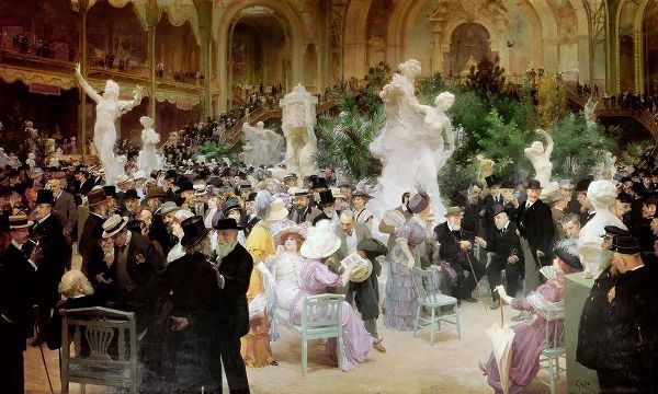 Friday at the French Artists Salon, 1911