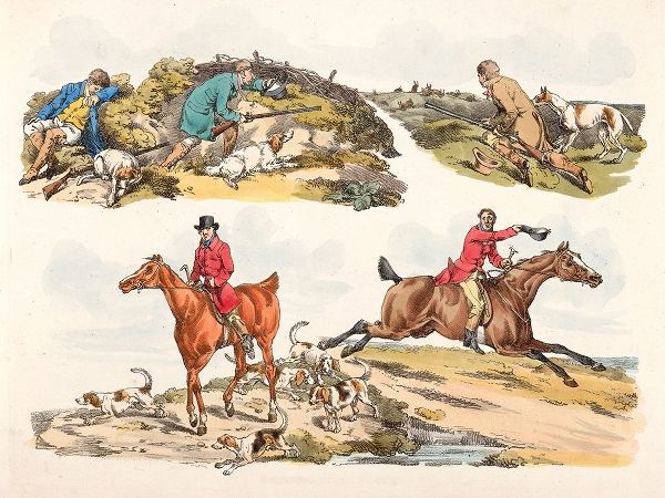 Hare Hunting, 1817