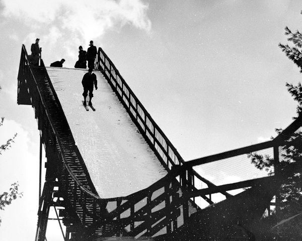Ski Jump. Hanover, New Hampshire, 1936