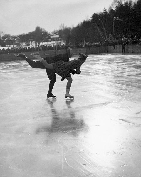 Winter Sports, Figure Skating. Hanover, New Hampshire, 1936