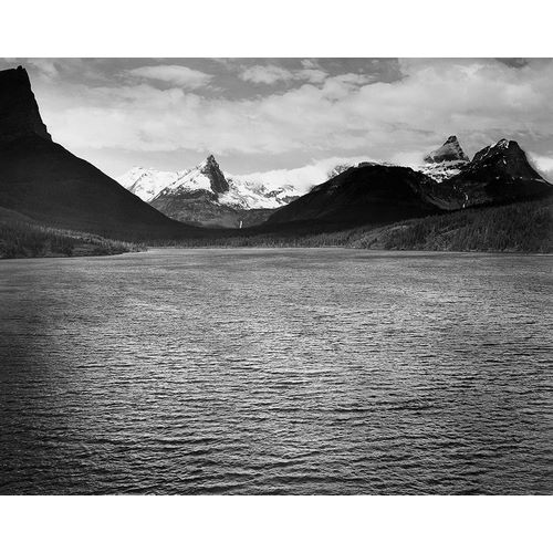 St. Marys Lake, Glacier National Park, Montana - National Parks and Monuments, 1941