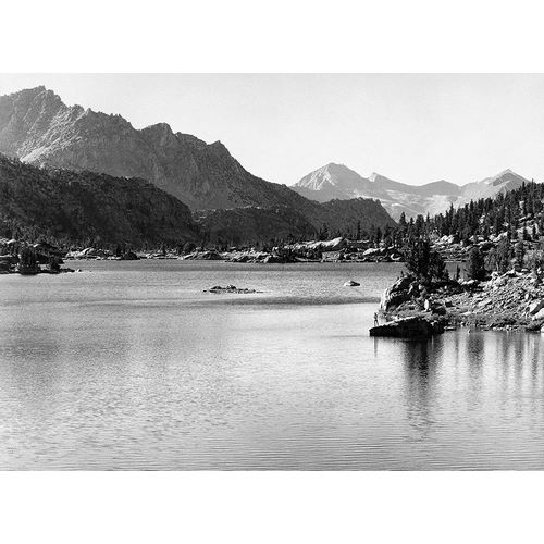 Rac Lake, Kings River Canyon, proposed as a national park, California, 1936