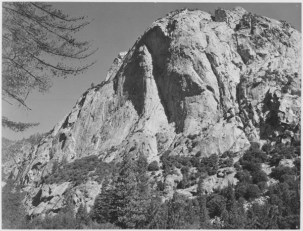 North Dome, Kings River Canyon,  proposed as a national park, California, 1936