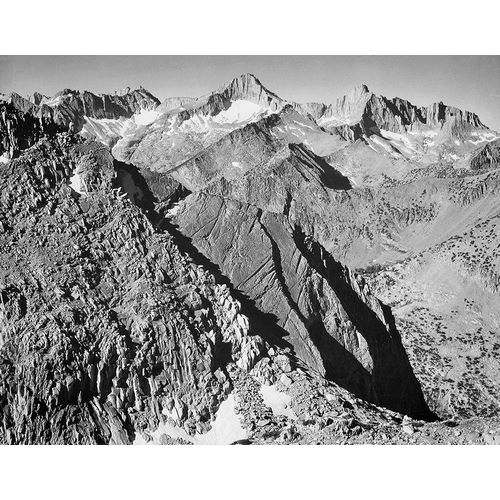 Mt. Brewer, Kings River Canyon,  proposed as a national park, California, 1936