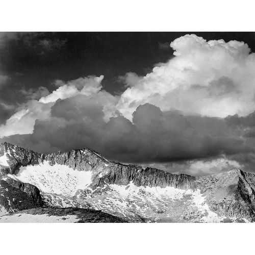 Clouds - White Pass, Kings River Canyon, proposed as a national park, California, 1936