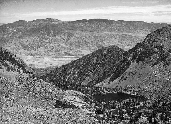 Owens Valley from Sawmill Pass, Kings River Canyon, proposed as a national park, California, 1936