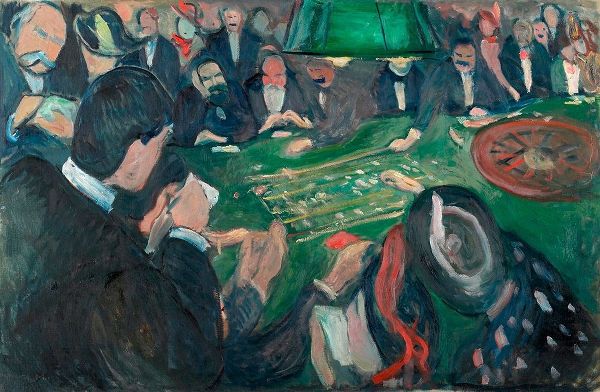 At the Roulette Table in Monte Carlo, 1892