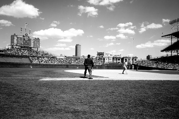 Ballgame at historic Wrigley Field Chicago Illinois