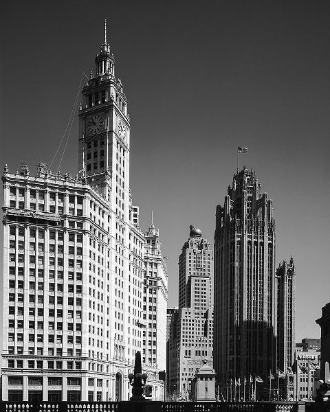 Landmark skyscrapers Chicago Illinois