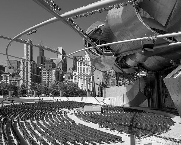 Jay Pritzker Pavillion by Frank Gehry in Grant Park Chicago Illinois
