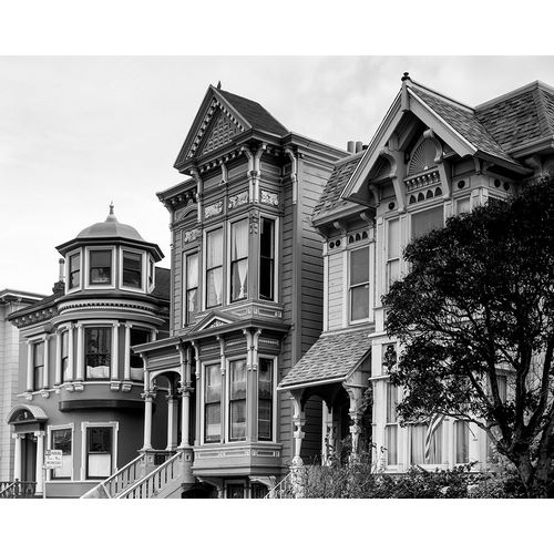Row mansions loaded with gingerbread San Francisco California