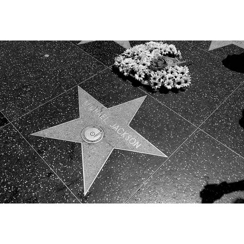Michael Jacksons star on the Hollywood Walk of Fame Los Angeles California