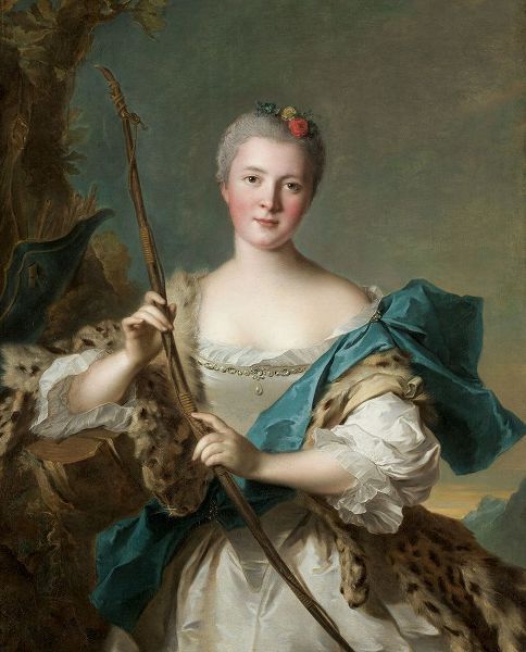 Portrait of a Woman as Diana