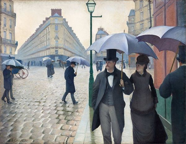Paris Street; Rainy Day 1877