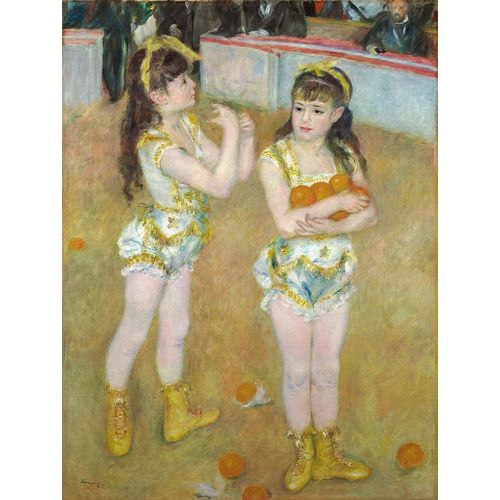Acrobats at the Cirque Fernando (Francisca and Angelina Wartenberg) 1879