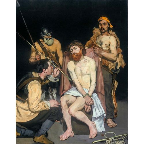 Jesus Mocked by the Soldiers 1865