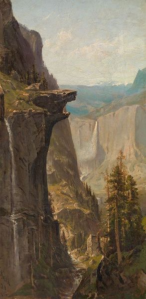 Yosemite Falls, from Glacier Point 1879