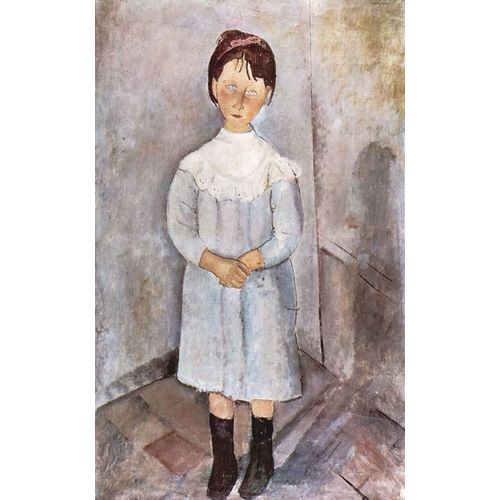 Little Girl in Blue, 1918