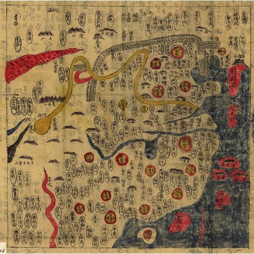 Vintage Maps 아티스트의 Chinese Map 작품