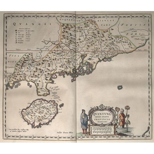 Vintage Maps 아티스트의 Novus Atlas Sinensis 16 Provinces of China-Korea and Japan작품입니다.