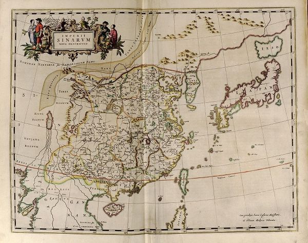 Vintage Maps 아티스트의 Empires Of Japan-China and Korea작품입니다.