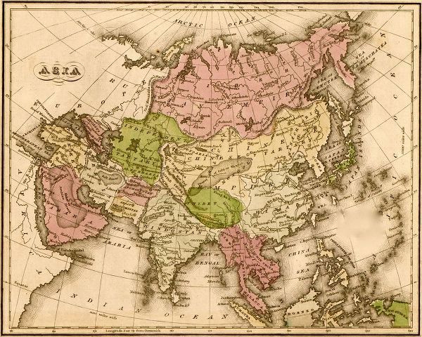 Vintage Maps 아티스트의 Asia 1835작품입니다.
