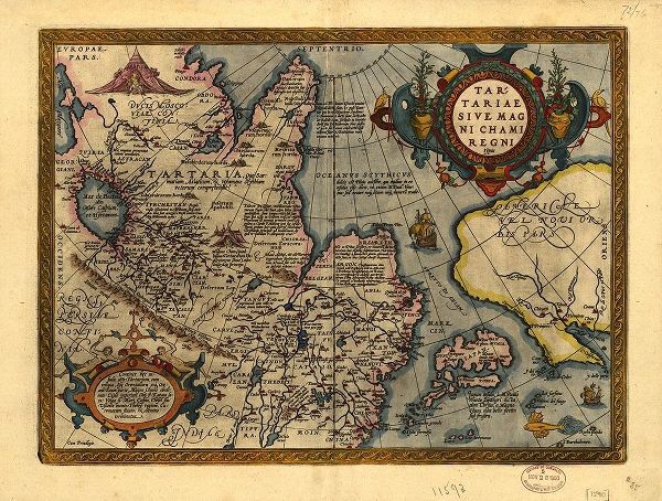 Vintage Maps 아티스트의 Asia Theatrum Orbis Terrarum 작품