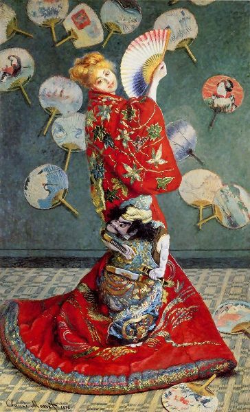 Monet, Claude 아티스트의 Madame Monet in a Japanese costume작품입니다.