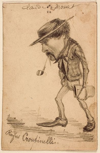 Caricature of Henri Cassinelli (?쏳ufus Croutinelli??