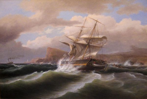 An American Ship in Distress