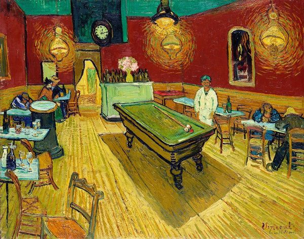 Le cafe de nuit (The Night Cafe) (1888)