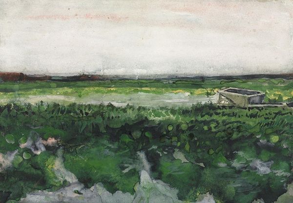 Landscape with Wheelbarrow (1883)